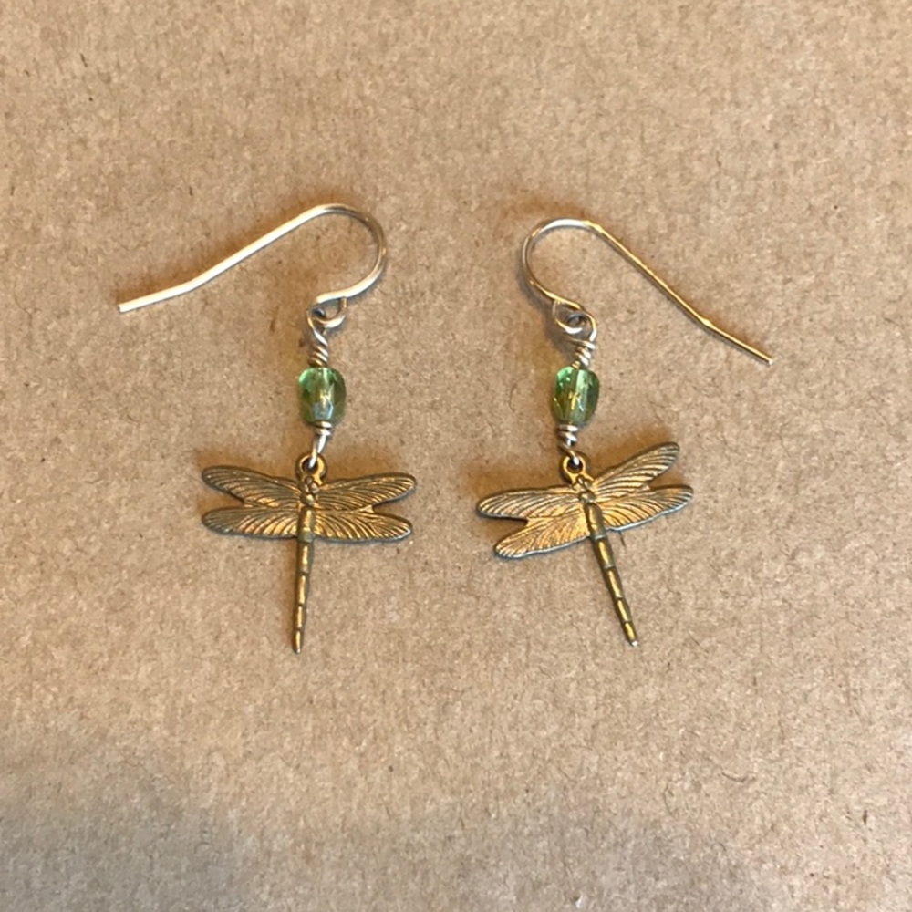 Dragonfly earrings